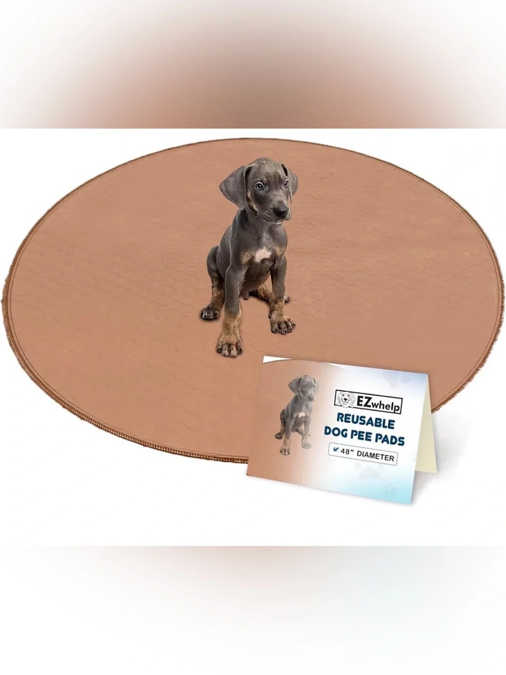 Reusable Dog Pee Pad - Tan